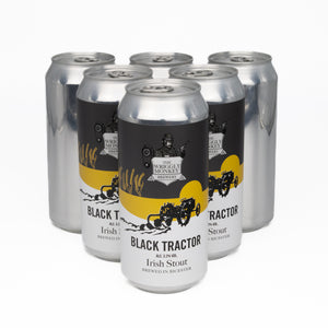 440ml Can - Black Tractor 3.2% Irish Stout