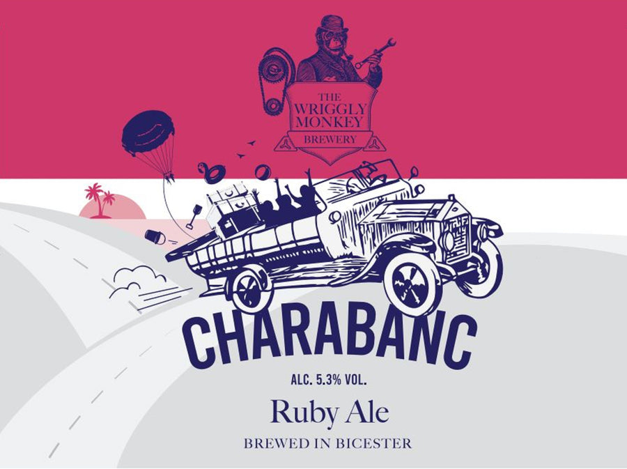 9 Gallon Cask - Charabanc 5.3% Ruby Ale