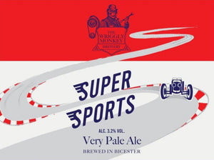 9 Gallon Cask - Super Sports 3.2% Very Pale Ale