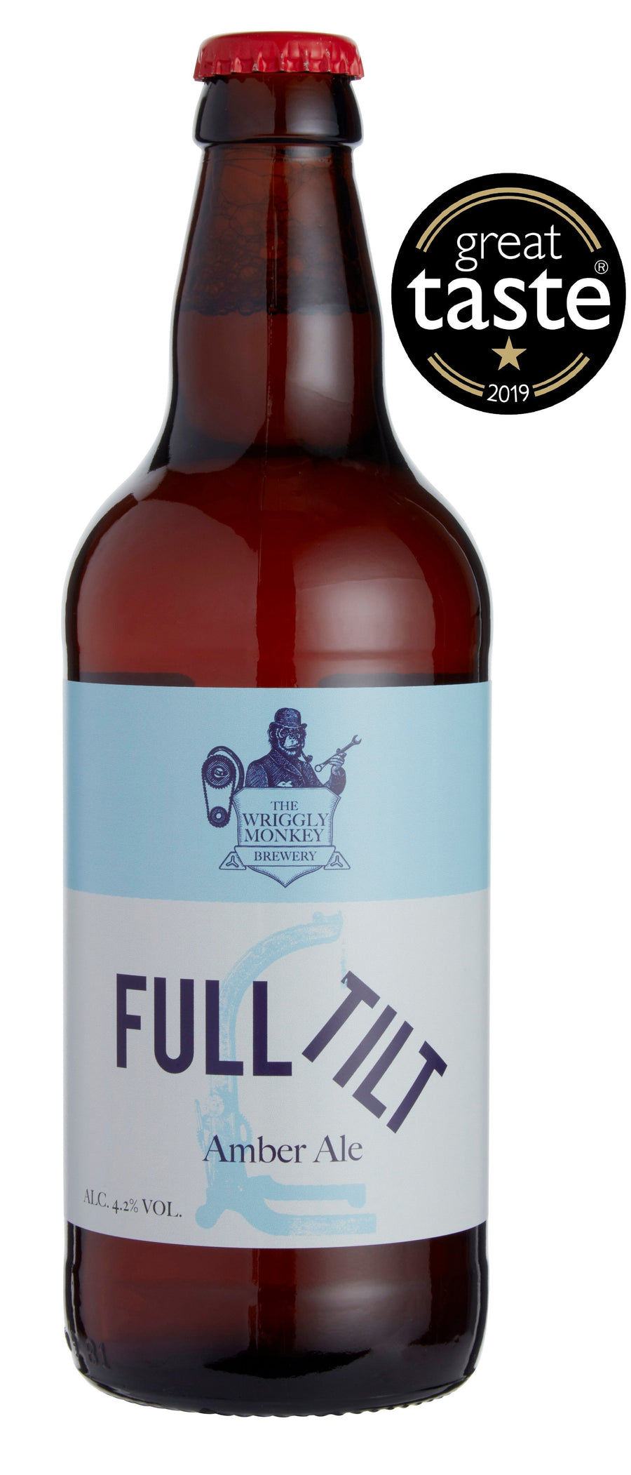 500ml Bottle - Full Tilt 4.2% Amber Ale